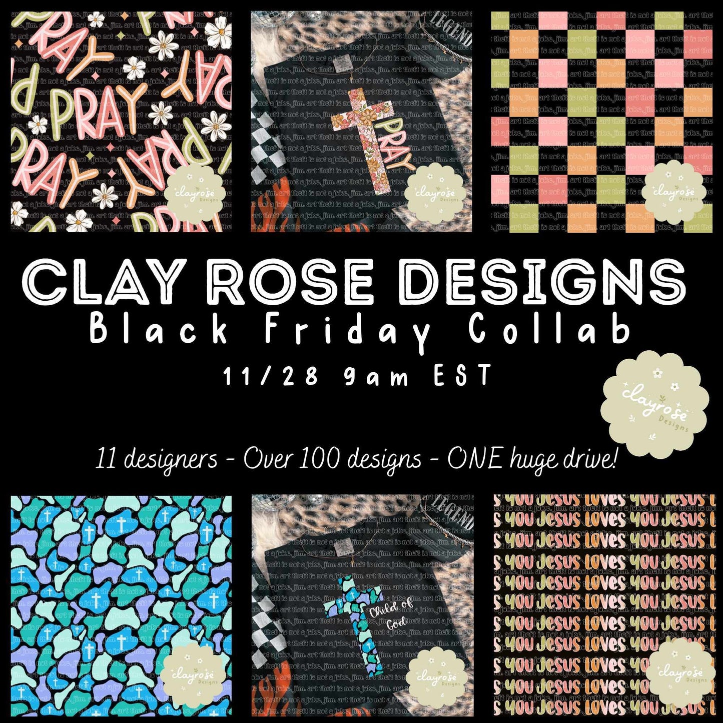 Black Friday Collab - 10 Designers! 250+ FILES!