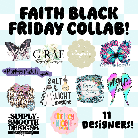Black Friday Collab - 10 Designers! 250+ FILES!