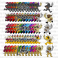 Friday Night Light Mascots (Part 1) - Football Mascots - Glitter mascots. Yellow Jackets, Longhorns, Knights, Pirates, Lions