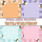 Spring Bee Social Media Graphic - Editable Canva Template Included