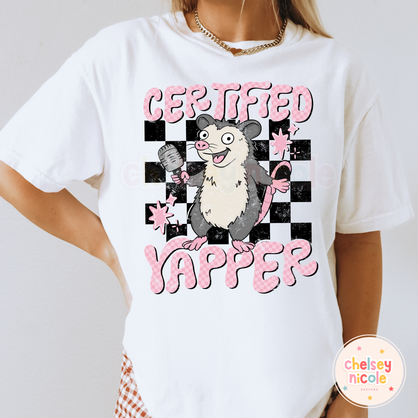 Certified Yapper PNG - Funny Snarky PNG - Design for Sublimation & DTF