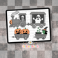Spooky Train Clip Art Set | Halloween Train Clip Art - Commercial Use Clipart | Spooky Clip Art | Kids Halloween Clip Art