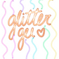 Glitter Gel Procreate Brush - Shimmer/Metallic Procreate Brush