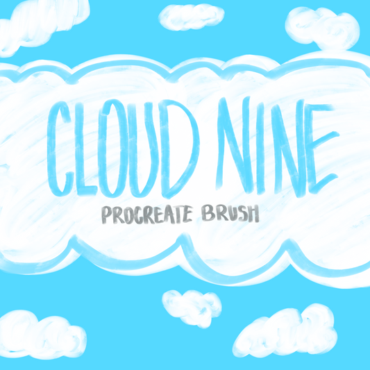 Cloud Nine Procreate Brush| Cloud Effect Procreate Brush | Procreate Tools