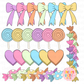 Pastel Candies Clipart Set - Commercial Use Allowed
