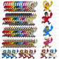 Friday Night Light Mascots (Part 2) - Football Mascots - Glitter mascots. Red/Blue Devils, Indians, Deer, Gladiators, Trojans, Vikings