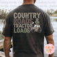 Country Roads and Tractor Loads PNG | Camo Tractor PNG | Boys Tractor PNG | Digital Design for Sublimation & DTF