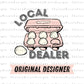 Local Dealer PNG | Egg Dealer PNG | FUNNY Egg digital download