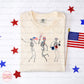 Dancing 4th of July Skeletons | 4th Of July Skeletons| Dancing Skeltons Patriotic | 4th of July Digital Designs | Trending PNG