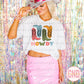 Howdy Cowboy Boot PNG | Retro Cowboy Boot Design | Howdy PNG | Cute Western PNG | Western Southern Digital Design