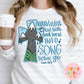 Mountains and Hills will burst into song PNG | Hand drawn mountain cross PNG | Scripture PNG | Bible verse design | Boys religious design