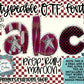 Chelsey Nicole Designs X Caplinger Creations - FRIDAY NIGHT LIGHTS!