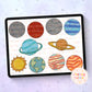 Planet Clipart Bundle - Earth, Sun, Planet Clipart Bundle - Space Clipart - Hand Drawn Clipart