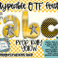 Chelsey Nicole Designs X Caplinger Creations - FRIDAY NIGHT LIGHTS!